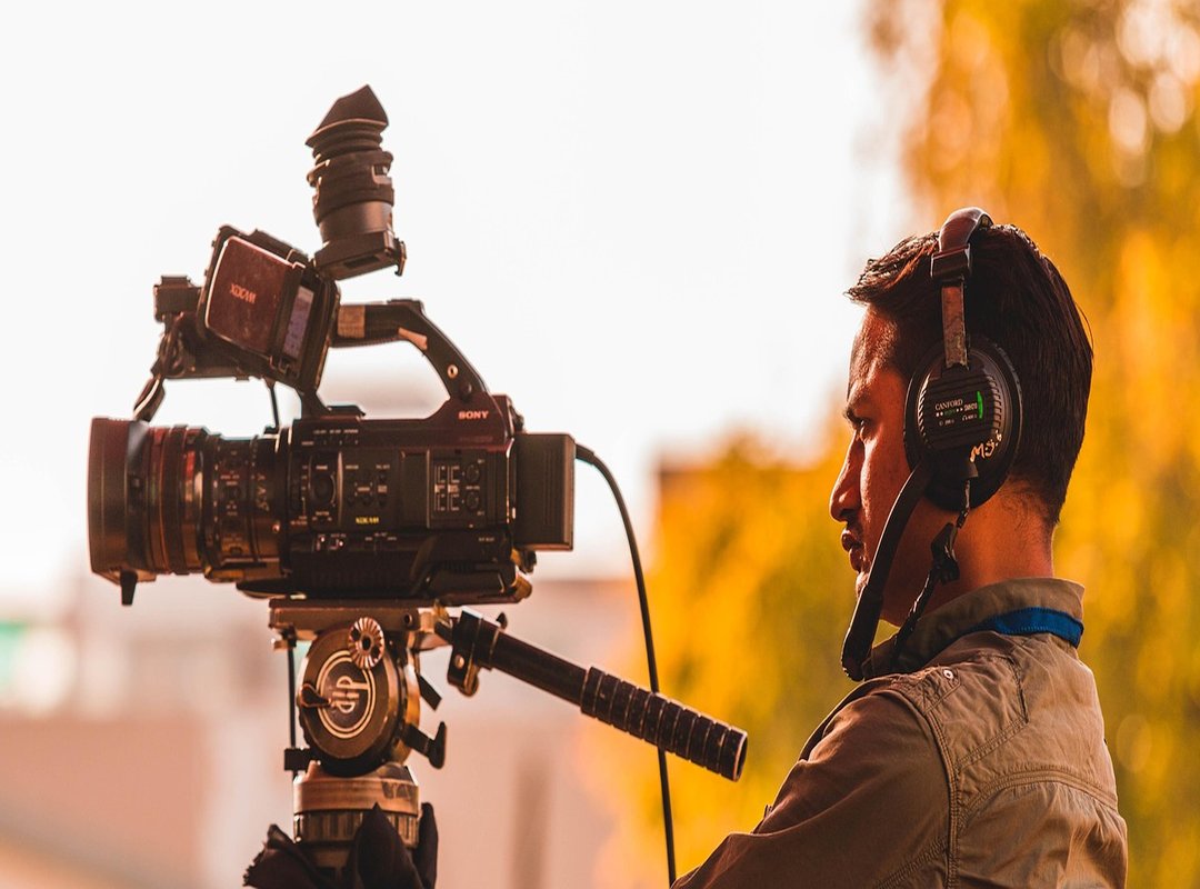 cameraman colorear